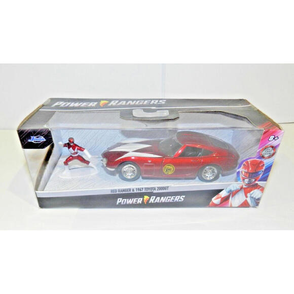 JADA TOYS Power Red Ranger - Statuetta Da Collezione 10 Cm - Rosso - 253251000